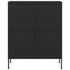 Lady Jillian -  Storage Cabinet Black 80x35x101,5 cm Steel - Model 1